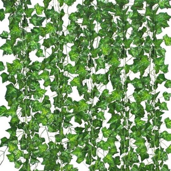 10 Best Climbing Ivy Plants for 2026 That'll Transform Your Walls 5 12 pack artificial ivy garland with green flowers