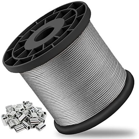 10 Best Wire for Raspberry Trellis in 2026 10 1 16 inch 304 stainless wire rope