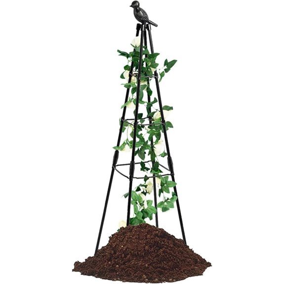 63 inch garden trellis for climbing plants