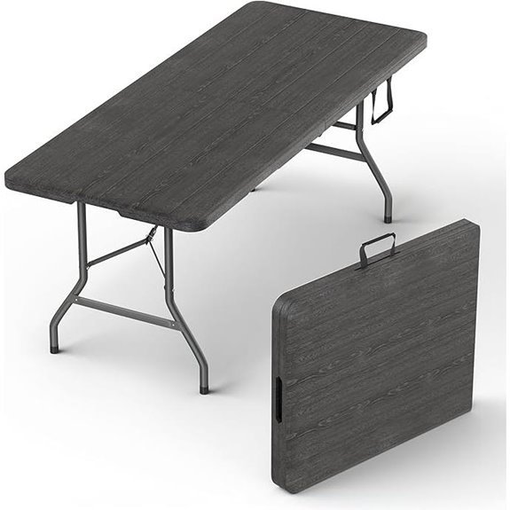 5 Best Outdoor Tables for 2026 1 6ft heavy duty folding table