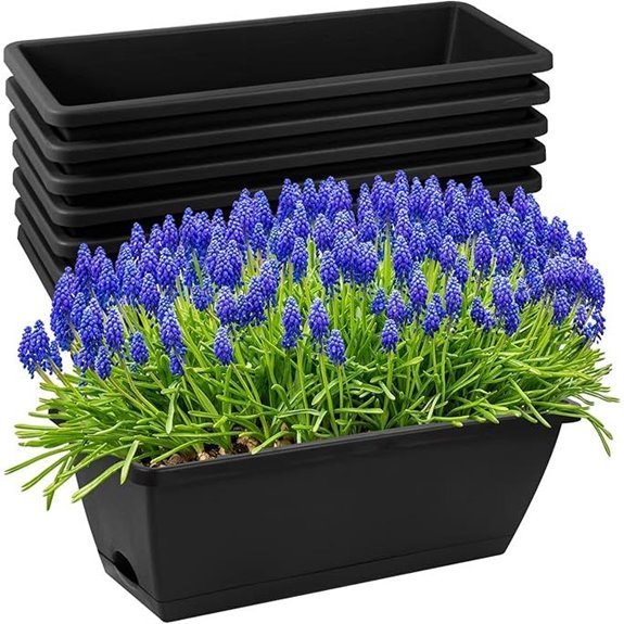 15 Best Window Planters for 2026 2 8 pack window box planters with drainage