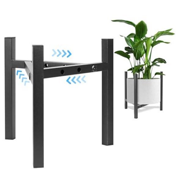 15 Best Places for a Spider Plant in 2026 6 airpark black adjustable plant stand