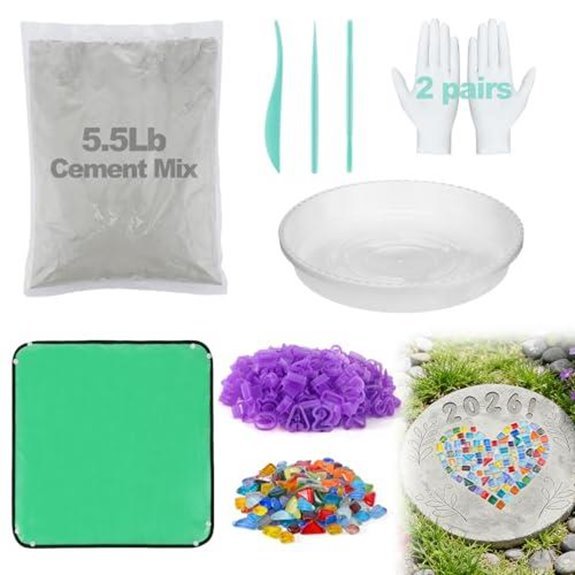 15 Best Garden Stepping Stones for 2026 9 all in one stepping stone kit
