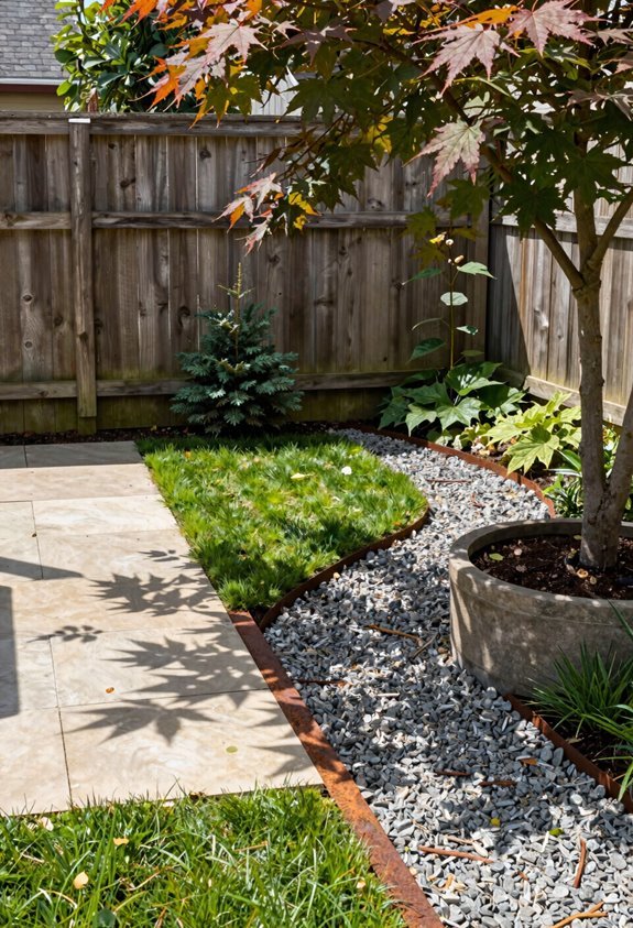 10 Basic Garden Design Ideas for Beginners 1 assess fixed garden features first