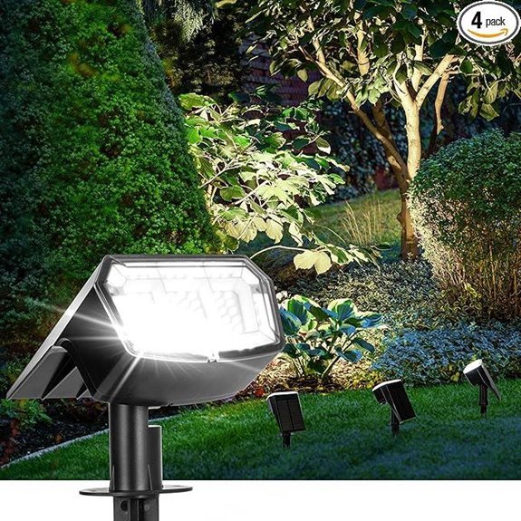 audering solar spot lights pack