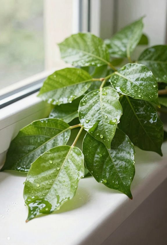 7 Easy Ways to Make Your Indoor Plant Leaves Shine 4 banana peel leaf polish method