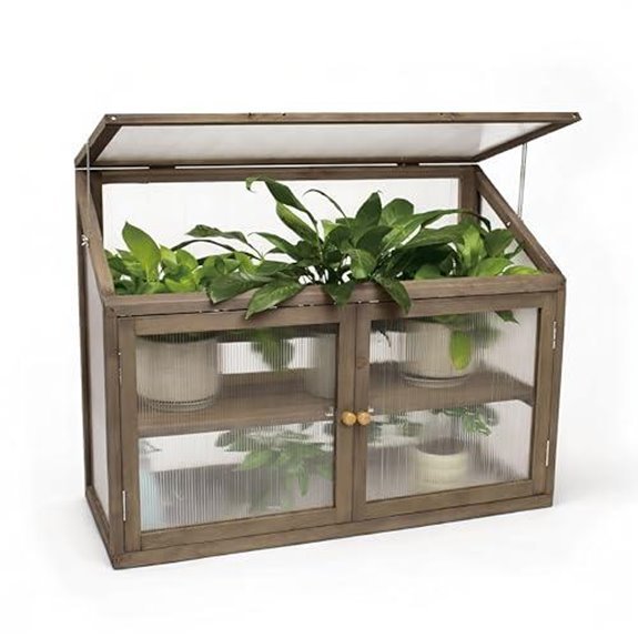 beipoo greenhouse with shelves