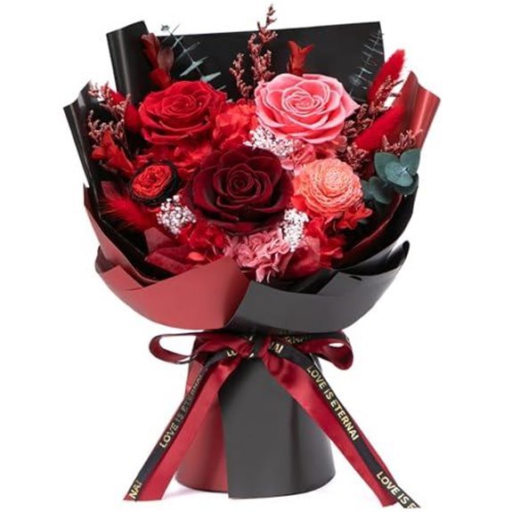 10 Best Roses to Buy for 2026 (Bouquet Goals) 8 bessol preserved forever bouquet