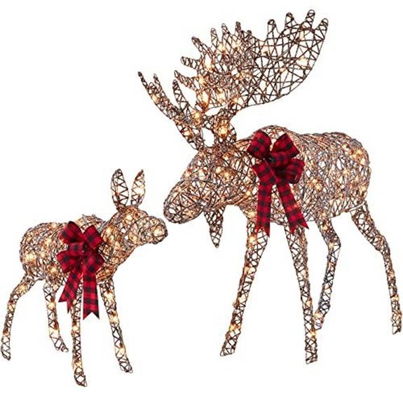 15 Best Christmas Lawn Decorations for 2026 1 best choice products moose family christmas decoration