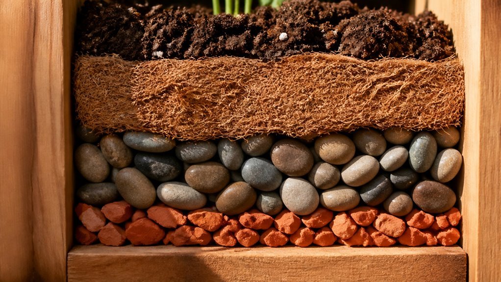 best materials for planter bottoms