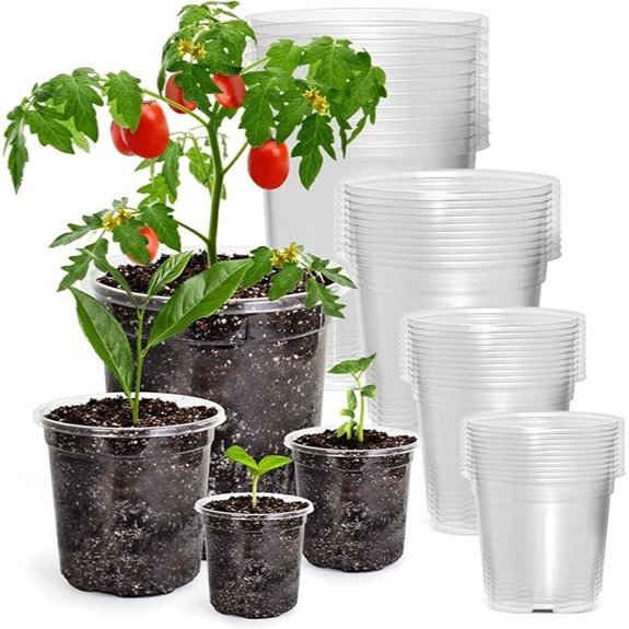 bluepro nursery pots with drainage