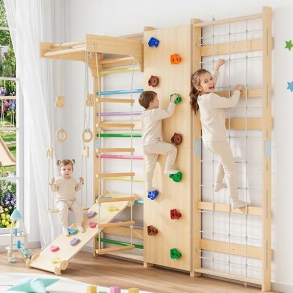 5 Best Climbers for North Facing Walls in 2026 3 bluewood 9 in 1 jungle gym