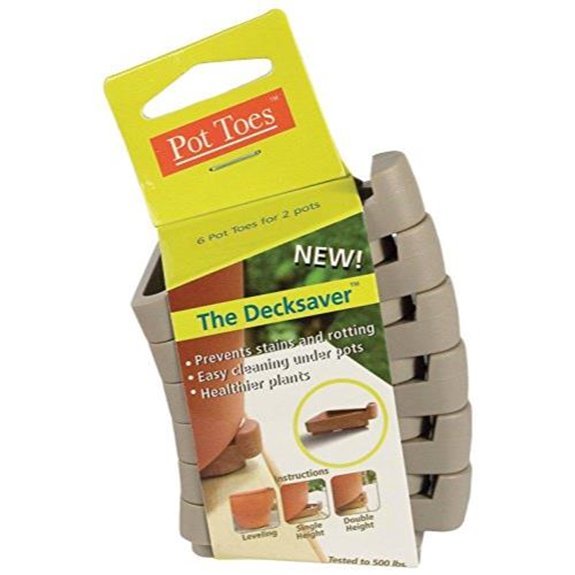 15 Best Pot Feet for 2026 (Protect Your Surfaces) 5 bosmere plant pot risers pack