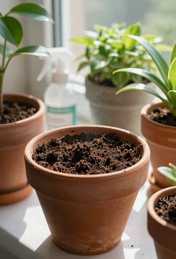 5 Ways to Stop Animals Digging in Plant Pots 1 cayenne coffee grounds oils deterrent