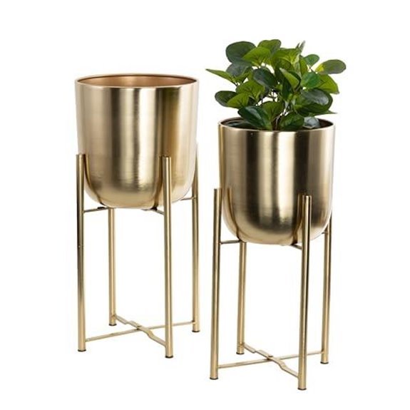 10 Best Indoor Planters for 2026 5 cosmoliving metal dome planters
