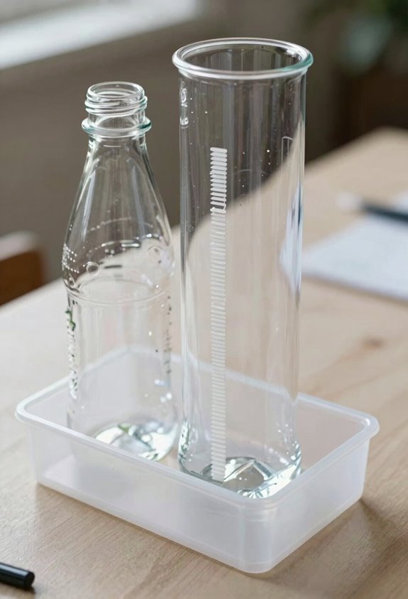 cut bottle wicking system assembled