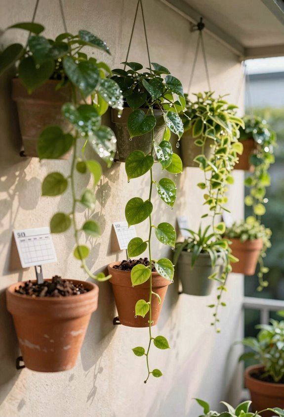 How Often to Water Hanging Plants - A Complete Guide 1 daily summer hanging plant watering schedule