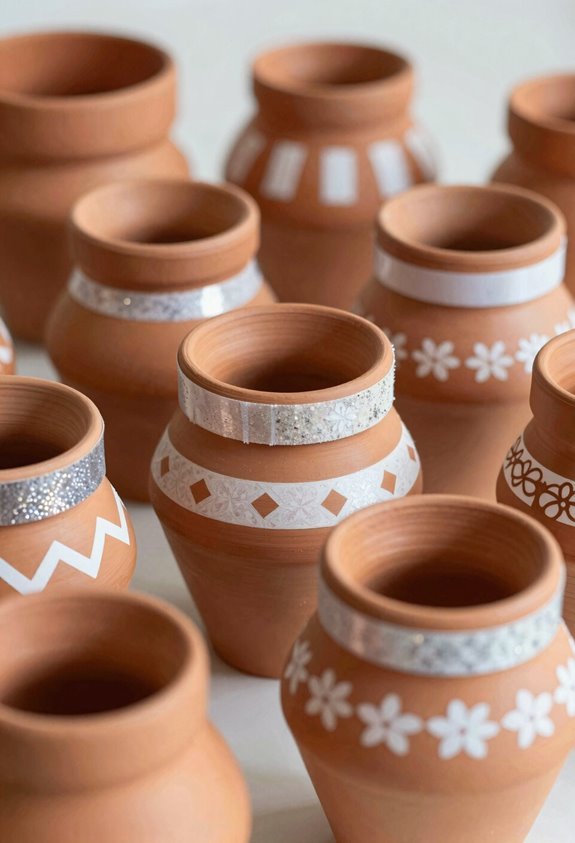 3 DIY Terracotta Pot Decorating Ideas to Try 2 decorate terracotta with decoupage
