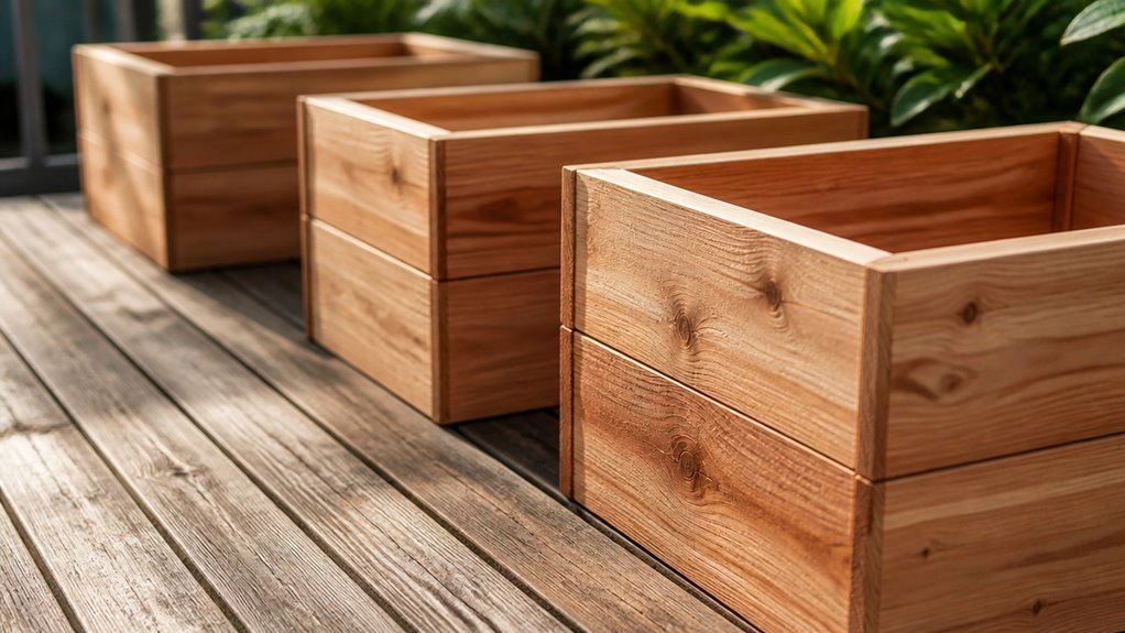 diy cedar planter boxes in ten steps