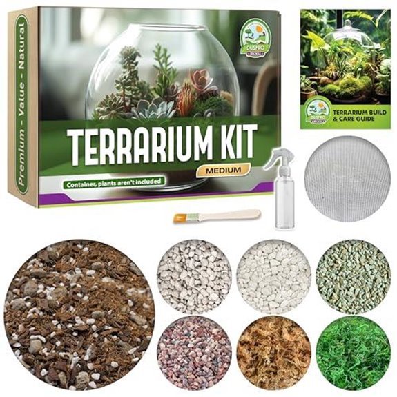 15 Best Terrarium Kits for 2026 (Bring Nature Indoors) 3 duspro terrarium kit components