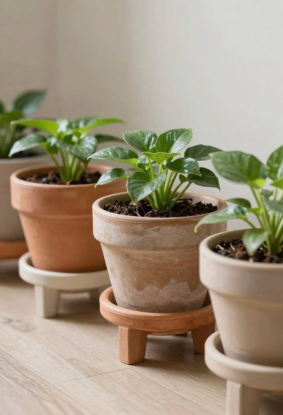 5 Simple Ways to Raise Plant Pots Off the Ground 1 elevate pots for drainage and aeration