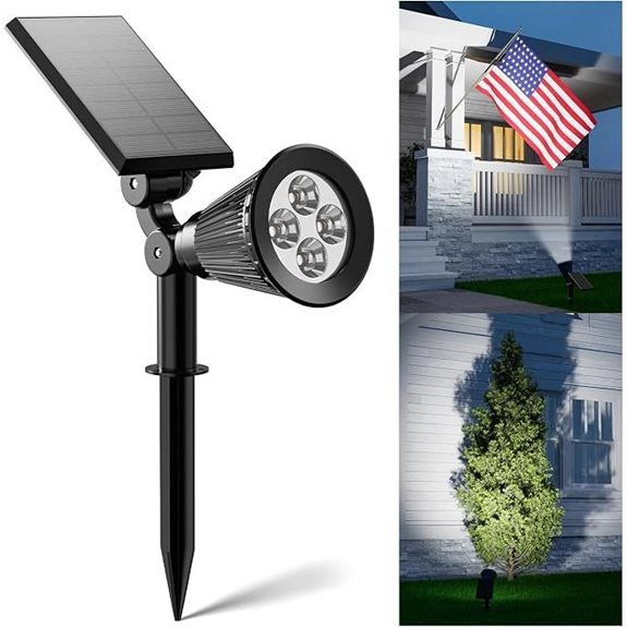 falove solar outdoor floodlights
