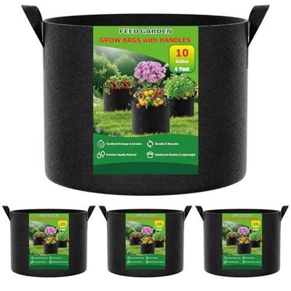 feed garden 10 gallon grow bags