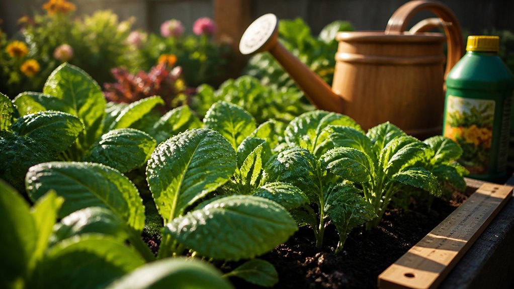 fertilizing schedule precise timing