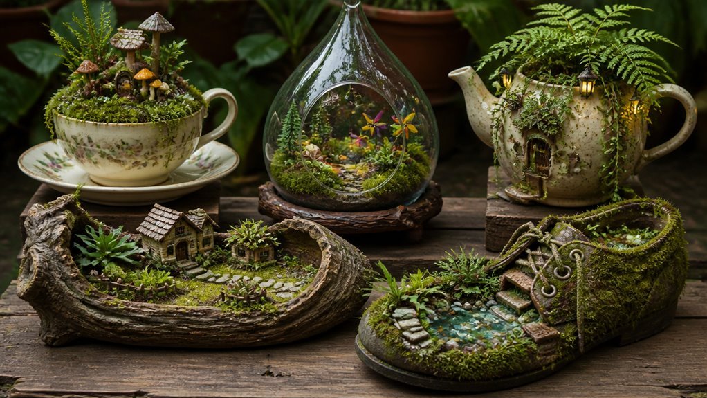 five tiny fairy garden ideas