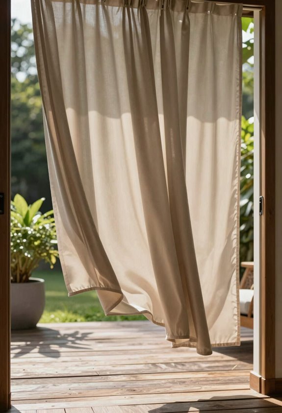 10 Ways to Decorate Patio Doors That Transform Your Space 1 floating curtain gap finishing touches