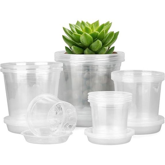 15 Best Garden Containers for 2026 14 fuijol nursery pots with saucers