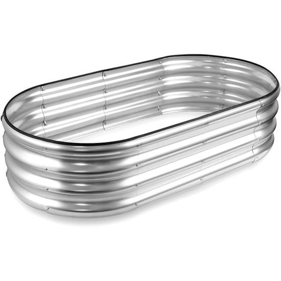 15 Best Garden Containers for 2026 3 galvanized 4 2 1 ft bed