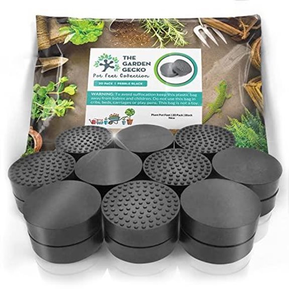 15 Best Pot Feet for 2026 (Protect Your Surfaces) 11 garden gecko plant pot feet