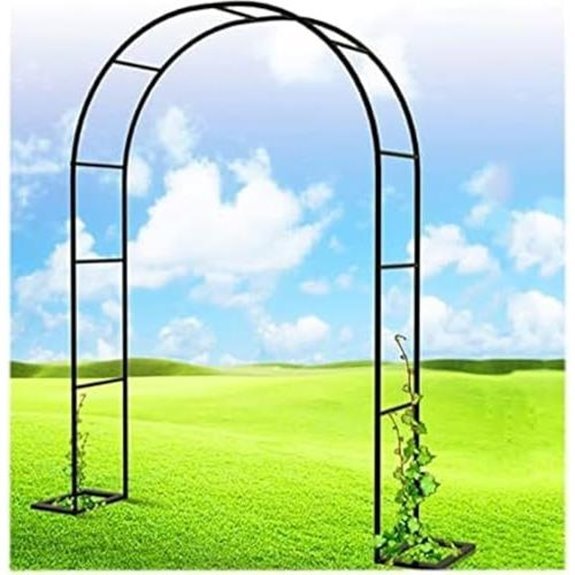 10 Best Creepers for Pergolas in 2026 7 garden rose metal arch pergola