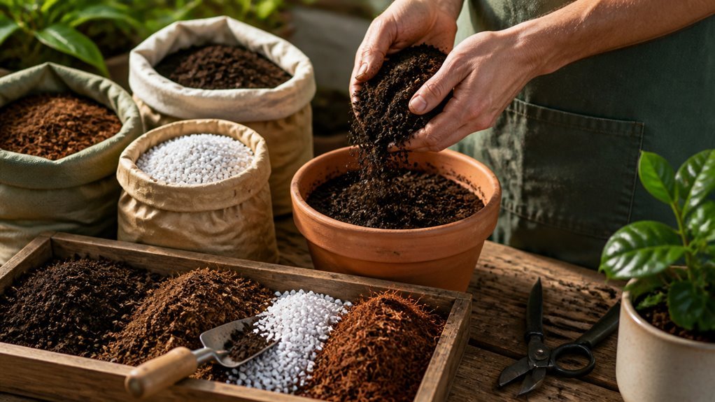 garden soil mix ratios essential ingredients