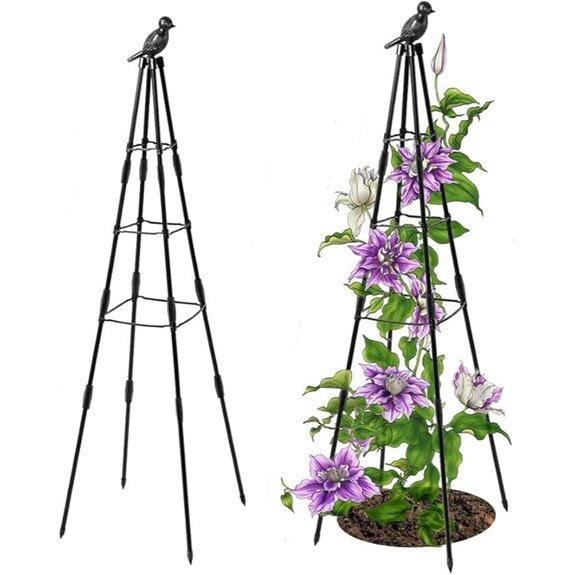garden trellis plant support promax