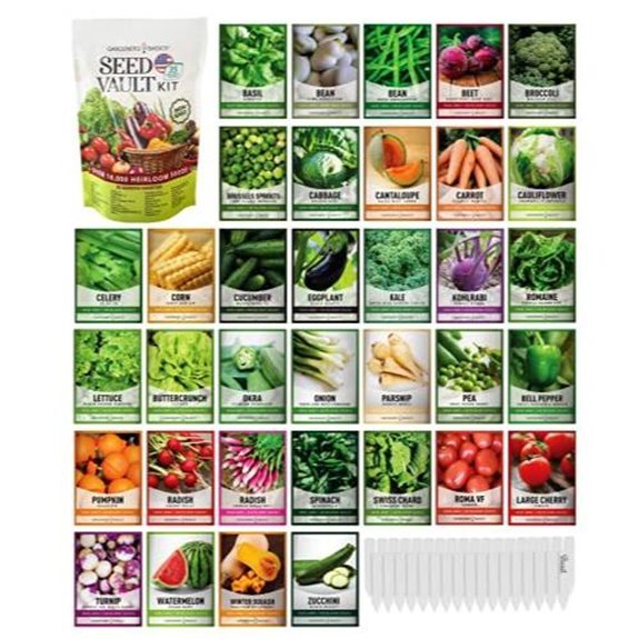15 Best Gifts for Vegetable Gardeners in 2026 8 gardeners basics survival seed kit