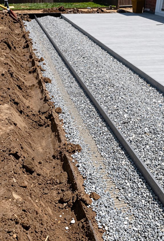 How to Extend a Patio in 7 Simple Steps 3 gravel sub base for stability