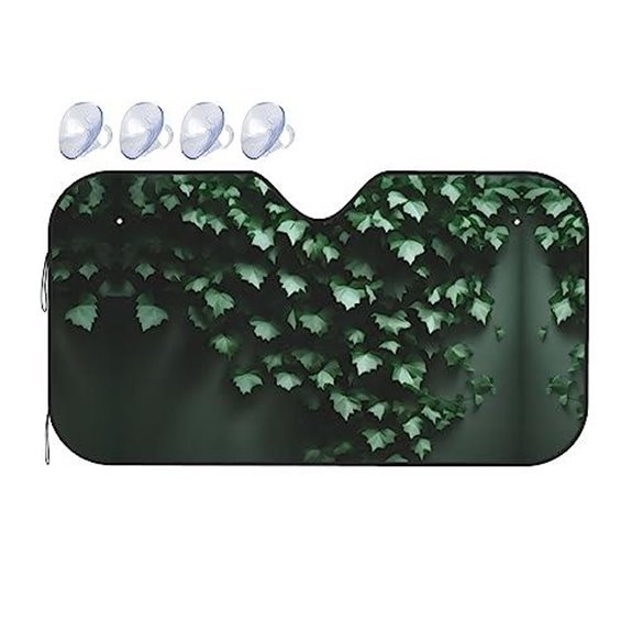 15 Best Creeper for Shade in 2026 4 green creeper car sunshade foldable windshield shade