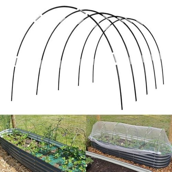 greenhouse hoops grow tunnel sets