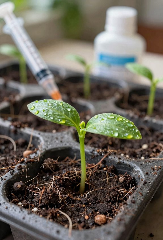 How Often to Fertilize Plants: 5 Tips for Perfect Timing 2 half strength feed for seedlings regimens