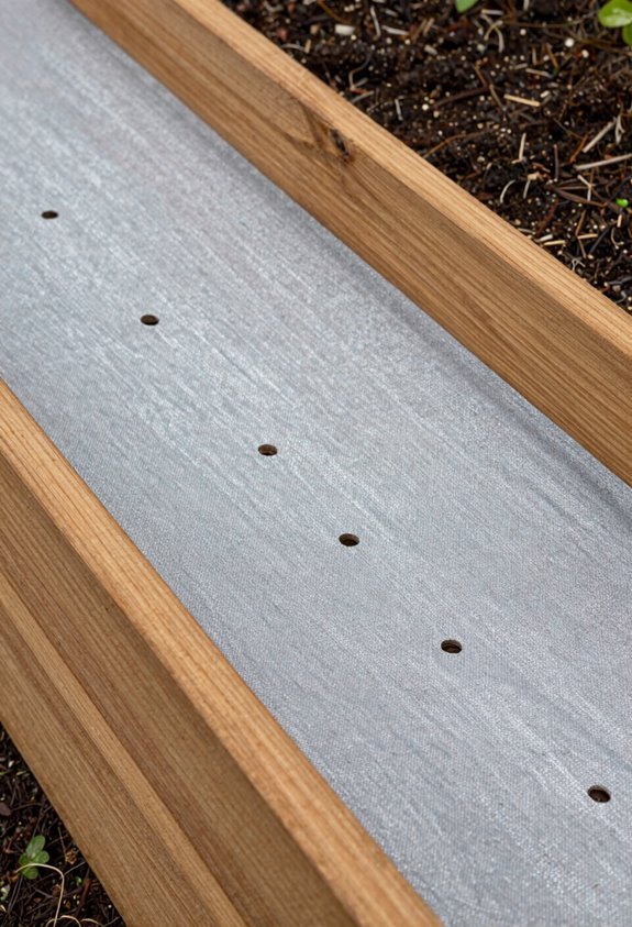 heavy duty fabric with drainage
