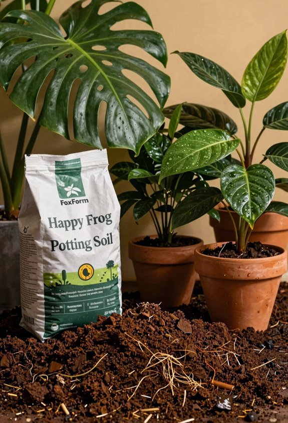 7 Best Soils for Indoor Plants and Why They Work 3 heavy feeders need foxfarm happy frog