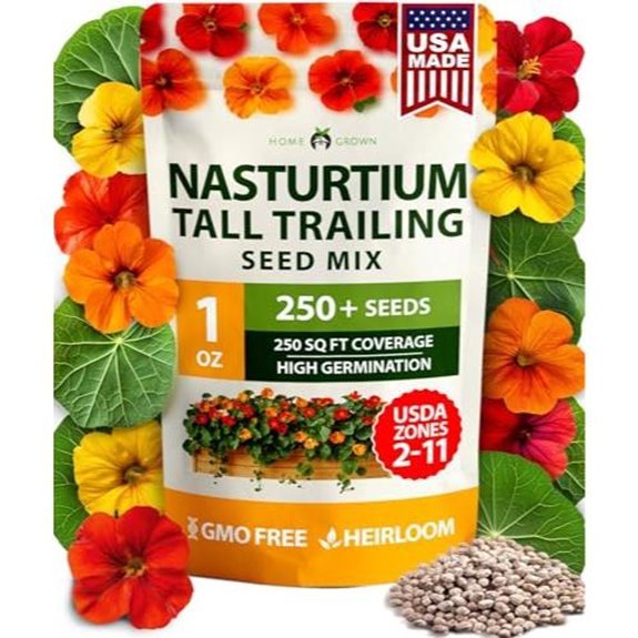 5 Best Climbing Nasturtium Varieties for 2026 1 home grown nasturtium seeds