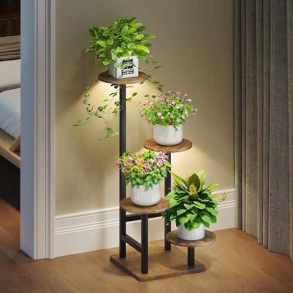 15 Best Places for a Spider Plant in 2026 12 homsorout 4 tier plant stand