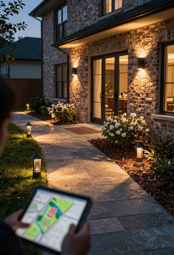 7 Steps to Set Up Garden Lighting 1 house anchored exterior lighting plan