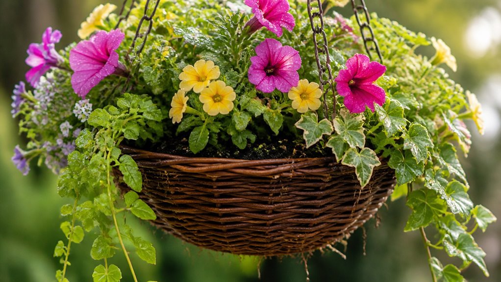 how often water hanging baskets