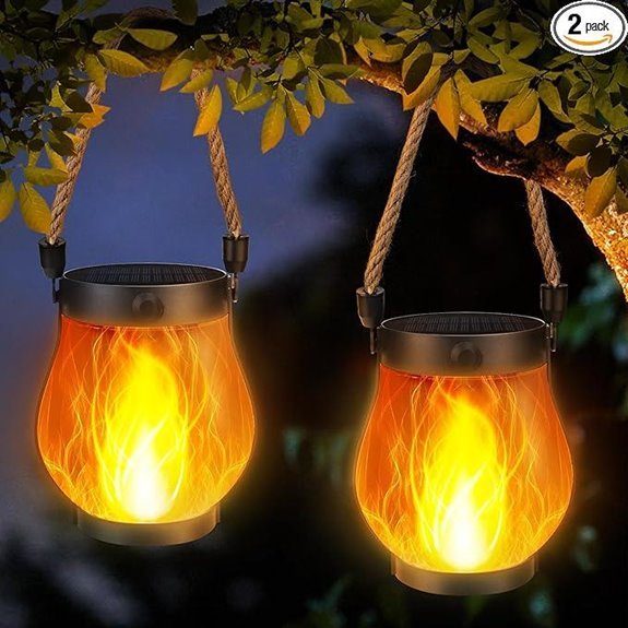10 Best Flickering Flame Solar Lights for 2026 10 ibaycon solar lanterns usb charging