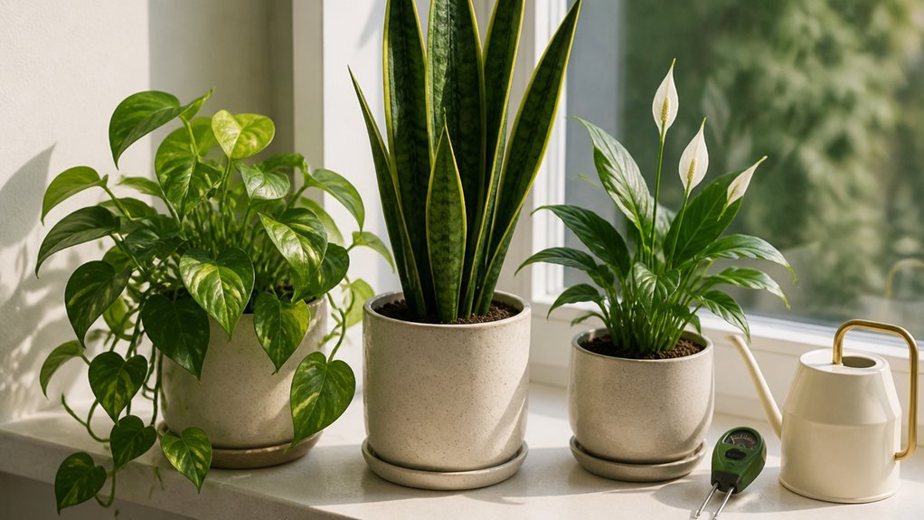 indoor plant care basics in 3 steps
