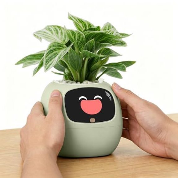 7 Best Smart Planters for 2026 (Grow Smarter, Not Harder) 5 ivy interactive desk companion